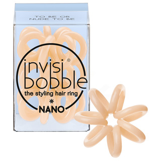 Invisibobble Byť alebo nahý byť nano - béžovými kapelami