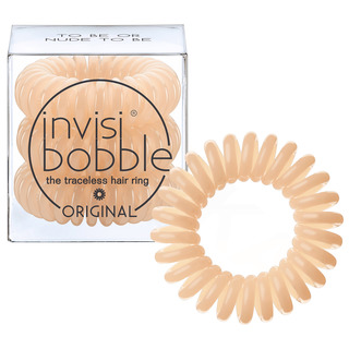 Invisibobble Byť alebo nahý byť béžovými gumovými pásmi