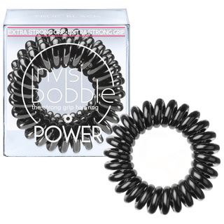 Invisibobble True Black Power - Black Rubber Bands