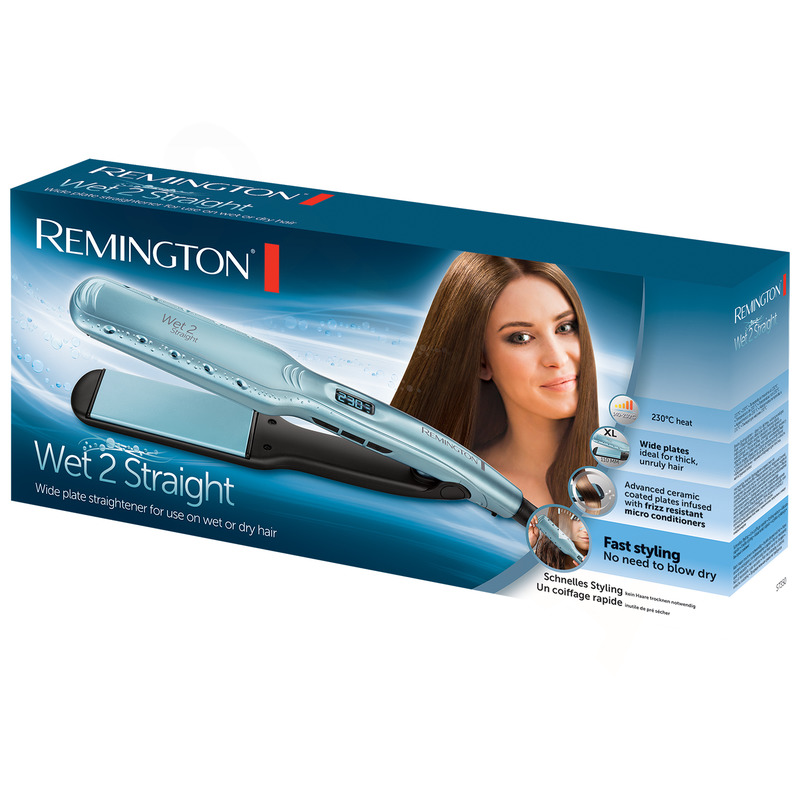 Remington S7350 Wet2Straight Hair železo so širokou halou