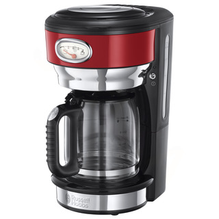 Russell Hobbs 21700-56 Retro Ribbon Red Coffee Stroj