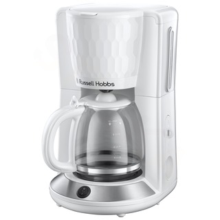 Russell Hobbs 27010-56 Honeycomb White Coffee Machine