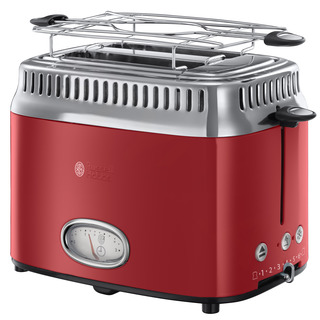 Russell Hobbs 21680-56 Retro Ribbon Red Toast