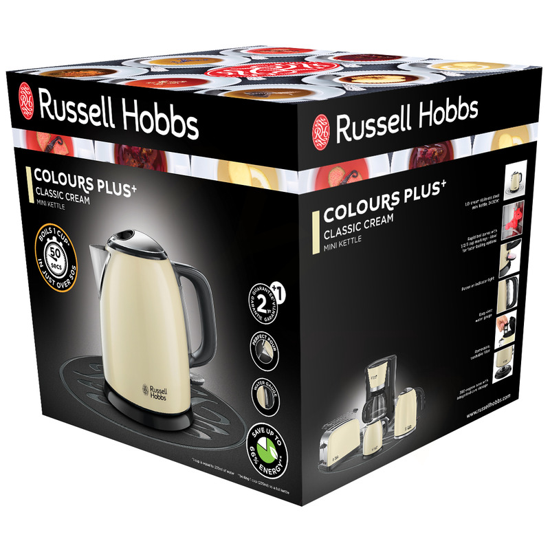 Russell Hobbs 24994-70 Colors Classic Crema Mini Emergen