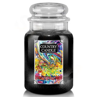 Country Candle Veľká vonná sviečka v skle Candle Shop 652g