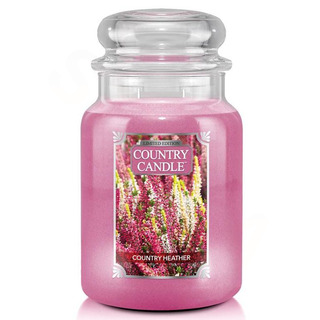 Country Candle Veľká voňavá sviečka v krajine Heather 652G