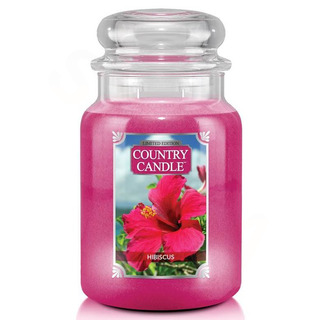 Country Candle Veľká vonná sviečka v skle Sweet Pea 652g