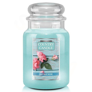 Country Candle Veľká voňavá sviečka v soľnej hmle vzrástla 652G