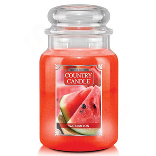 Country Candle Veľká vonná sviečka v skle Watermelon 652g