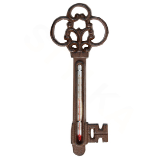 Esschert Design Termometer liatiny - kľúč - kľúč