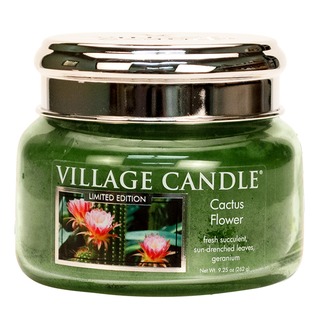 Village Candle Malá vonná sviečka v skle Cactus Flower 262g