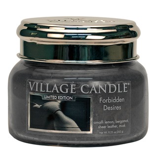 Village Candle Malá vonná sviečka v skle Forbidden Desires 262g