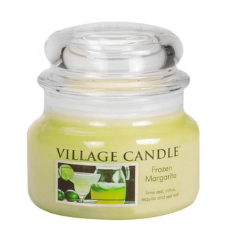 Village Candle Malá vonná sviečka v skle Frozen Margarita 262g - Margarita