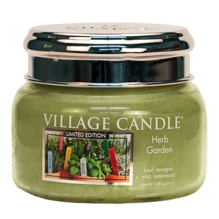 Village Candle Malá vonná sviečka v skle Herb Garden 262g