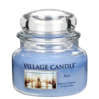 Village Candle Malá vonná sviečka v skle Rain 262g - Dážď