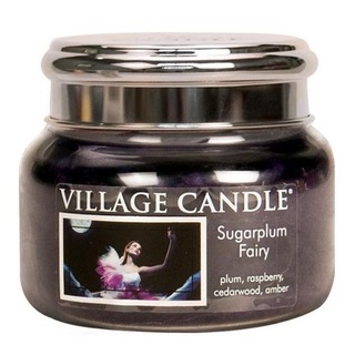 Village Candle Malá vonná sviečka v skle Sugarplum Fairy 262g - Polnočná víla