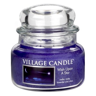 Village Candle Malá voňavá sviečka v želaní a hviezde 262g - padajúca hviezda