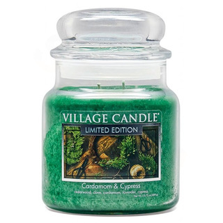 Village Candle Cardamom a Cypress 397G - Cardamon a Cypress