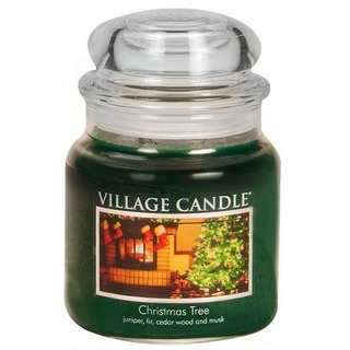 Village Candle Stredná vonná sviečka v skle Christmas Tree 397g - Vianočný stromček