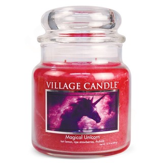 Village Candle Stredná vôňa v magickom jednorožci 397g - Magic Unicorn