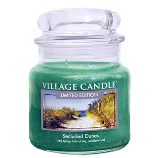 Village Candle Sviečka na strednej scéne v odľahlých dunách 397g - piesočné duny