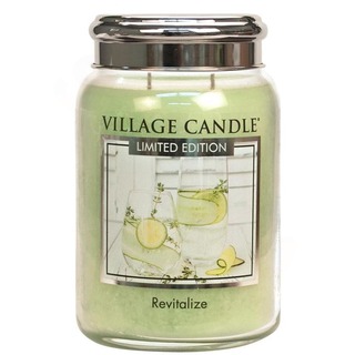 Village Candle Veľká voňavá sviečka v skle Revitalize 645G