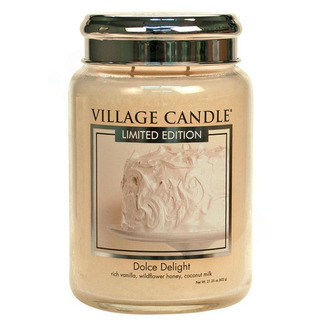 Village Candle Veľká voňavá sviečka v Dolce Delight 645G - Velvet Pleasure