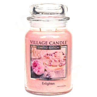 Village Candle Veľká vonná sviečka v skle Enlighten 645g - Povznesenie