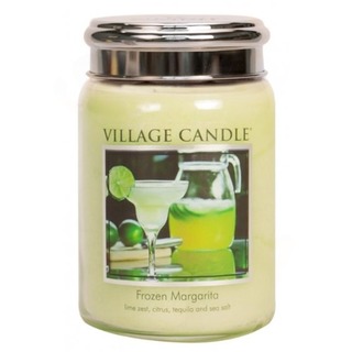 Village Candle Veľká voňavá sviečka v skle mrazené Margarita 645G - Margarita