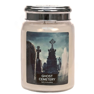 Village Candle Veľká vonná sviečka v skle Ghost Cemetery 645g - Cintorín plný duchov