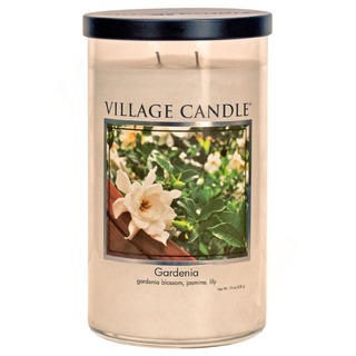 Village Candle Vôňa mesiaca marec 2020 - vonná sviečka v skle Gardenia 538g - Gardénia