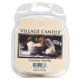 Village Candle Voňavý vosk Coconut vanilla 62g - kokos a vanilka