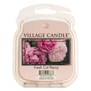 Village Candle Vonný vosk Fresh Cut Peony 62g - Pivonky