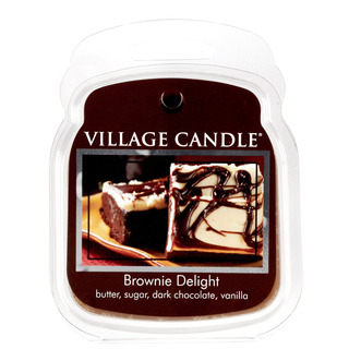 Village Candle Brownie potešenie 62 g - čokoládový koláč vosk