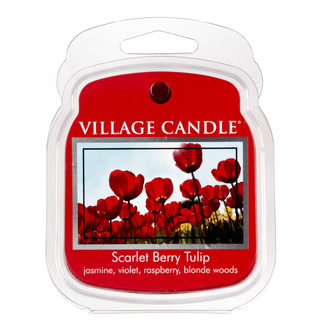Village Candle SCEL WAX SCARLET Berry Tulip 62G - Tulipány