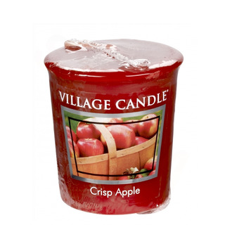 Village Candle Votívny sviečka Crisp Apple 57g - Svieža jablko