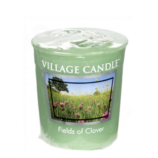 Village Candle Votívny sviečka Fields of Clover 57g - Zelená lúka