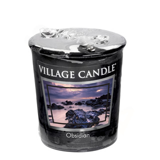 Village Candle Votívny sviečka Obsidian 57g - Obsidián