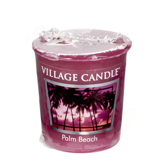 Village Candle Votívny sviečka Palm Beach 57g - Palmová pláž