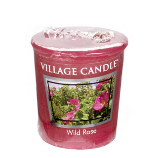 Village Candle Votívny sviečka Wild Rose 57g - Divoká ruža